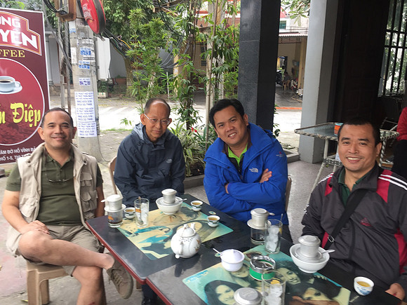 Coffee Time at Ha Long to Ninh Binh