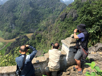 Over-looking view of Ninh Binh