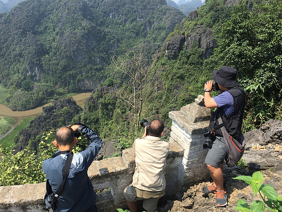 Over-looking view of Ninh Binh